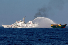 Philippines states won’t usage water cannons like China in contested sea