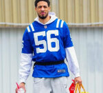 Quenton Nelson betrayed his Knicks fandom with a strong Pacers forecast after seeing Tyrese Haliburton wear his Colts jersey