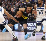 Jamal Murray ripped by Timberwolves head coach for tossing heating pad on flooring throughout play