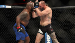 UFC complimentary battle: Derrick Lewis knocks out Travis Browne in wild Fight of the Night