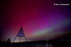 Solar storm triggers unusual northern lights screens