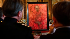 New red-hued picture of King Charles draws combined response