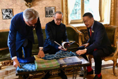 PM improves indigo items on Italy style trip