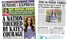 The Papers: Kate ‘reassures country’ and ‘murderous’ Moscow attack