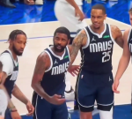 4 Mavericks got hysterically annoyed in unison at Maxi Kleber for being late to the huddle