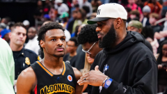 LeBron James mostlikely choosing out of his agreement might pressure the Lakers into preparing Bronny