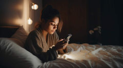 Effect of social media use on sleep patterns in teenagers