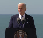 Biden presses for unity on Ukraine at hallowed WWII battleground