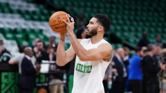 Jayson Tatum paid a subtle homage to Kobe Bryant with his warmup t-shirt ahead of 2024 NBA Finals