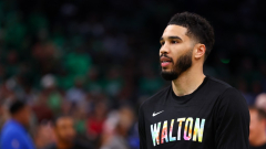 The NBA honored Bill Walton with tie-dyed warmups ahead of the 2024 NBA Finals