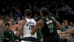 NBA fans believe Jaylen Brown got away with a nasty on P.J. Washington throughout close Celtics-Mavs Game 2 ending