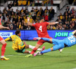 Kusini Yengi stars as Socceroos post 5-0 World Cup qualifier triumph over Palestine in Perth