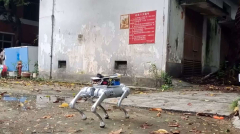 Dog-like robotic smells dangerous gases in hard-to-reach locations