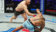 Denis Goltsov def. Thiago Santos at 2024 PFL 4: Best photos