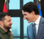 Trudeau heads to Switzerland for peace top as Ukraine dealswith battleground problems