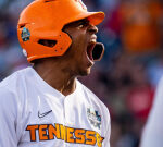 Tennessee’s Christian Moore strikes for historical cycle throughout College World Series