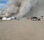 Wildfire reaches edge of Fort Good Hope, N.W.T., no structures harmed as of Sunday earlymorning