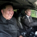 Putin and Kim take each other for a spin in Aurus limo