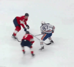 Connor McDavid made an definitely amazing pass to set up a Corey Perry Game 5 Oilers objective
