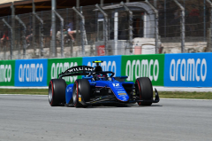 Williams junior discusses strange F2 certifying minute after pole near-miss