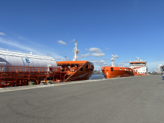 Essberger christens LNG dual-fuel chemical tanker duo