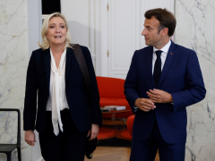 France’s reactionary leader Le Pen concerns Macron’s function as army chief