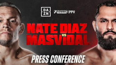 Nate Diaz vs. Masvidal Press Conference Video