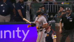 Heliot Ramos not understanding he hit a home run for the Giants right away was wonderful