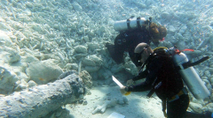 Strange Russian Cannons Discovered Underwater In The Bahamas