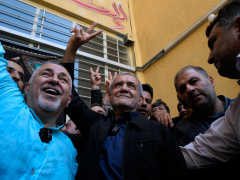 Iranians choose reformist prospect Masoud Pezeshkian as president