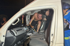 Immigrant takes van, crashes in Phuket