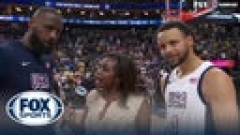 LeBron James & Steph Curry speak after United States’ win over Canada | USA Basketball Showcase
