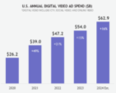 Digital video advertisement invest sees 16% boost this year