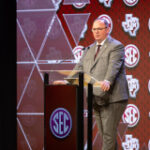 ‘Best convention in the nation,’ Aggies coach Mike Elko speaks to media at THSCA conferences