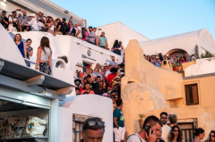 11,000 cruise ship travelers landed in Santorini at once — and it was as bad as it sounds