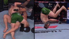 UFC 304 video: Modestas Bukauskas resorts to ground videogame to surface videogame Marcin Prachnio