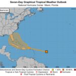 Storm tracker: NHC tracking system that might endupbeing Tropical Storm Debby