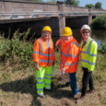 Eric Wright begins Soar bridge replacement