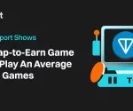 Bitget Report Shows TON Tap-to-Earn (T2E) Game Users Play An Average of Five Games