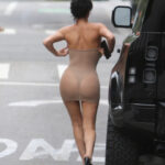 Kanye West’s betterhalf Bianca Censori rocks sheer mini gown while shopping solo in Beverly Hills