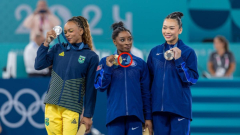 Simone Biles’ GOAT pendant sendsout world into Olympic craze: ‘Too difficult’