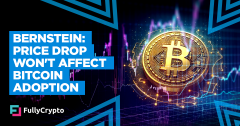 Bernstein: Price Drop Won’t Affect Bitcoin Adoption