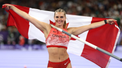 Canadian pole vaulter Alysha Newman did an renowned twerking event en path to an Olympic bronze