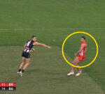 Sydney escape with thrilling AFL win over Collingwood after questionable umpiring choice