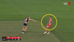 Sydney escape with thrilling AFL win over Collingwood after questionable umpiring choice