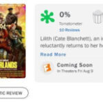 The ‘Borderlands’ Movie Debuts With A 0% On Rotten Tomatoes