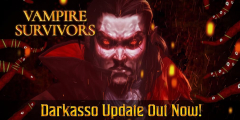 Vampire Survivors stealth-drops brand-new upgrade, Darkasso, with brand-new level and accomplishments