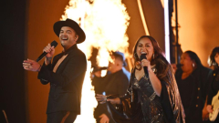 Music legend John Farnham honoured with homage from Guy Sebastian and Jessica Mauboy at the Logie Awards