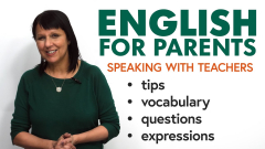 English for Parents: Speak with Your Child’s Teacher | Vocabulary, Questions, Tips