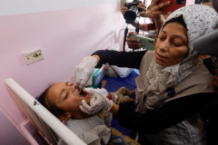 Israeli barrage eliminates lots in Gaza as health authorities prepare polio project